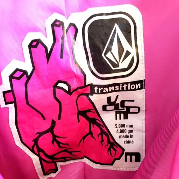 Volcom Snowboard Ski Lined Pants Waterproof Tan Taupe Pink Women Size 10 - Picture 8 of 16